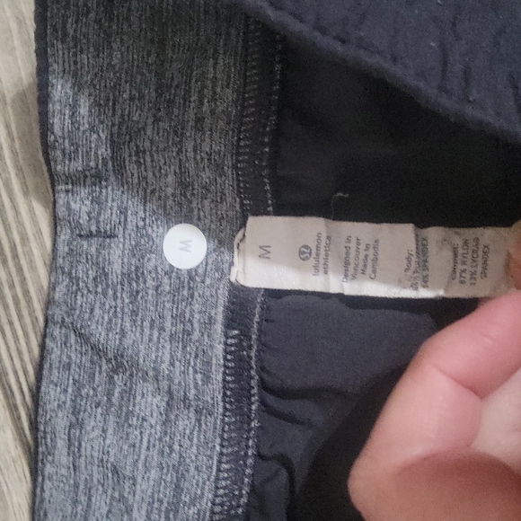 Lululemon Mens Running Short Black Medium - Picture 4 of 8